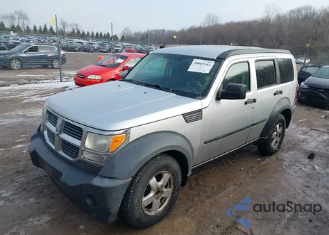 2007 Dodge Nitro Sxt из США, поврежденный, VIN 1D8GU28K67W700408